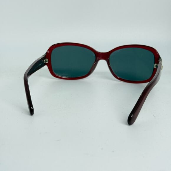 Kate Spade Cheyenne/P/S Dark Red Rectangular Sunglasses Frames 55-15 130 H19342 - Picture 3 of 7
